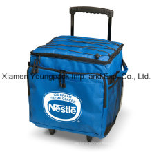 Promotional Custom Printed Collapsible 48-Can Insulated Trolley Cooler